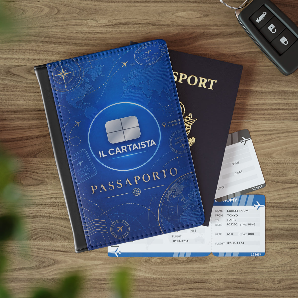 Cover Passaporto Il Cartaista — Eleganza da Viaggio